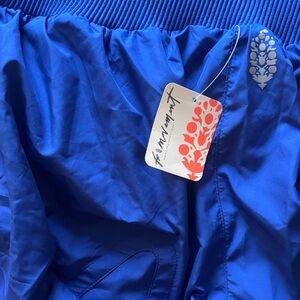 Free people movement Carpe Diem Blue Athletic Shorts